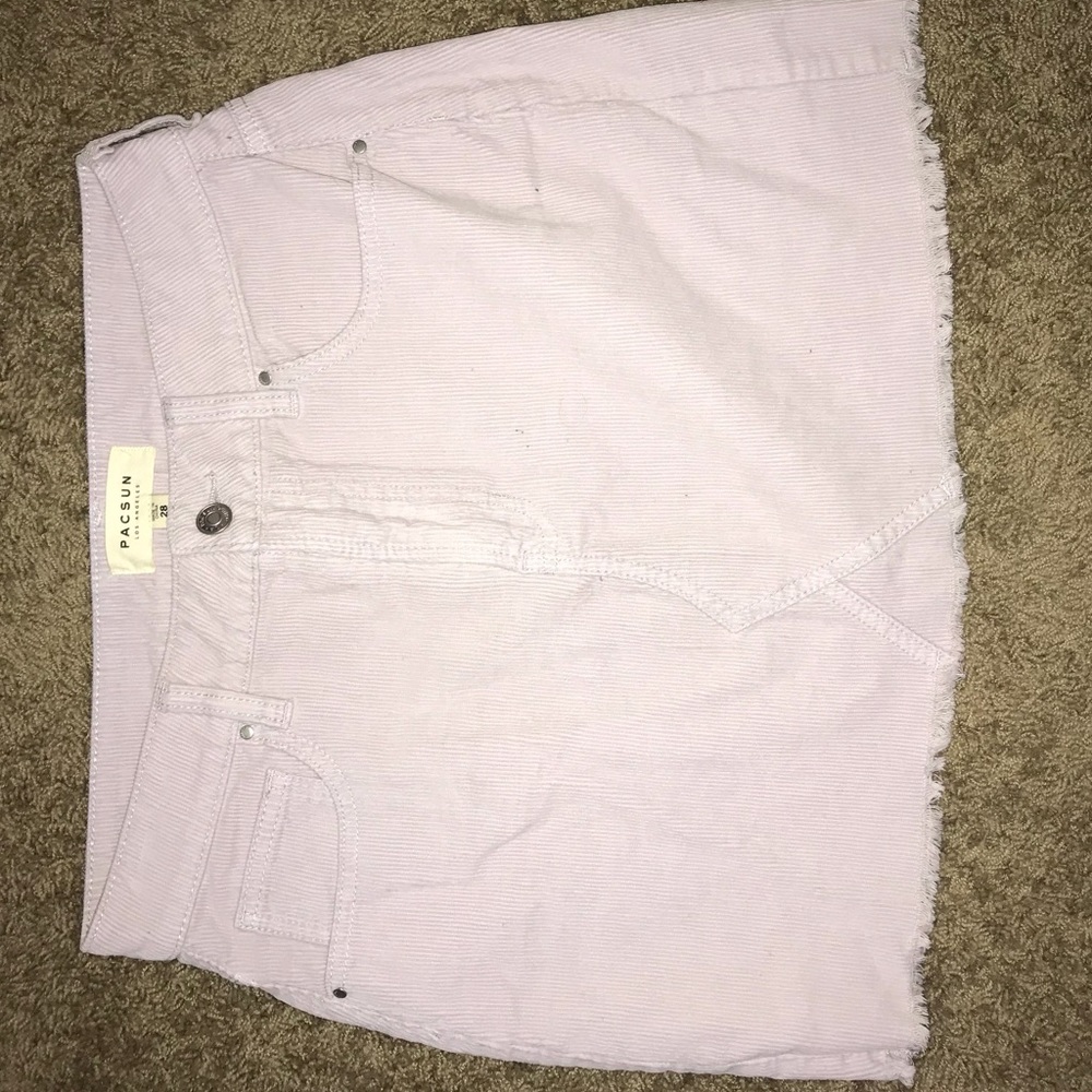 PAC sun mauve short skirt